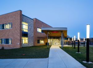 Front of Discovery Elementary