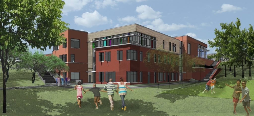 McKinley Elementary HCM rendering Northeast View