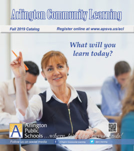 arlington community learning catalog cover