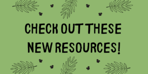 Check out these new resources logo