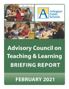 Advisory Council on Teaching & Learning report cover