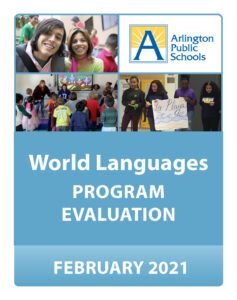 World Languages report cover