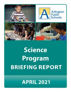 Science report cover