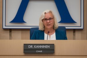 School Board Chair Dr. Barbara Kanninen