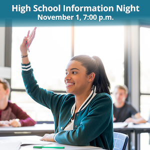 High school information hight graphic