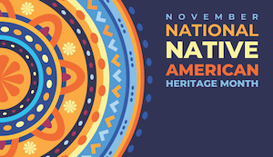 national native american heritage month graphic